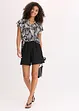 Shorts in jersey di crêpe leggero, bonprix