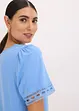 Maglia lunga con bordi in pizzo, bonprix