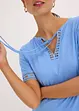 Maglia lunga con bordi in pizzo, bonprix