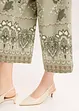 Pantaloni in jersey con fantasia paisley, bonprix
