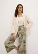 Pantaloni in jersey con fantasia paisley, bonprix