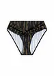 Slip per bikini sgambato a vita alta, bonprix
