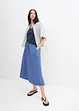 Gonna in jersey di misto cotone, bonprix