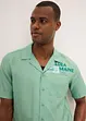 Camicia a maniche corte in puro cotone, bonprix