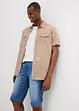 Bermuda leggeri in jeans felpato, regular fit, bonprix