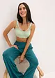 Reggiseno contenitivo senza ferretto con morbido cotone biologico, bonprix