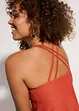 Tankini in tessuto a trama operata (set 2 pezzi), bonprix