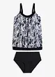 Tankini oversize (set 2 pezzi), bonprix