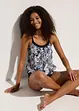 Tankini oversize (set 2 pezzi), bonprix