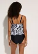 Tankini oversize (set 2 pezzi), bonprix