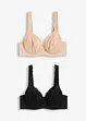 Reggiseno con ferretto (pacco da 2), bonprix