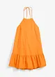 Miniabito con scollo all'americana in puro cotone biologico, bonprix