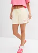Shorts in felpa di puro cotone biologico, bonprix