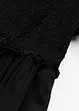 Abito midi con maniche a sbuffo e dettaglio smock, bonprix