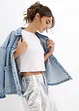 Maglia cropped a costine, bonprix