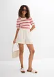 Shorts paper bag in misto lyocell fluente, bonprix