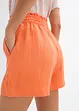 Shorts paper bag in misto lyocell fluente, bonprix