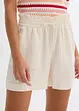 Shorts paper bag in misto lyocell fluente, bonprix