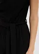 Tuta elegante in jersey con spalline imbottite, bonprix