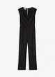 Tuta elegante in jersey con spalline imbottite, bonprix