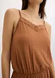 Abito di jersey con pizzo, bonprix