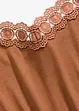 Abito di jersey con pizzo, bonprix