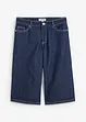 Bermuda in jeans, vita media, bonprix