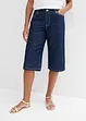 Bermuda in jeans, vita media, bonprix