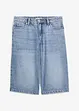 Bermuda in jeans, vita media, bonprix