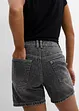 Bermuda in jeans, vita media, bonprix