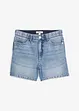 Shorts di jeans, vita alta, bonprix