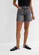 Bermuda in jeans, vita media, bonprix