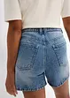 Shorts di jeans, vita alta, bonprix