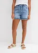 Shorts di jeans, vita alta, bonprix