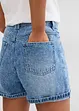 Shorts di jeans, vita alta, bonprix