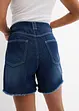 Shorts di jeans, vita alta, bonprix