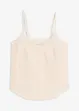 Top con ricami traforati, bonprix
