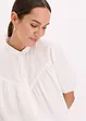 Blusa a maniche corte in mussola, bonprix