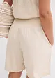 Shorts  con elastico in vita in seersucker di cotone, bonprix