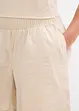 Shorts  con elastico in vita in seersucker di cotone, bonprix