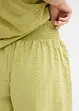 Shorts  con elastico in vita in seersucker di cotone, bonprix