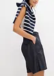 Shorts elasticizzati in vita in fresco misto lino, bonprix