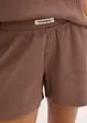 Tuta da casa in jersey alveolare con pantaloncini, bonprix