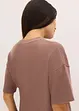 Tuta da casa in jersey alveolare con pantaloncini, bonprix