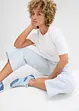 Pantaloni in twill con cinta comoda, bonprix