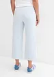 Pantaloni in twill con cinta comoda, bonprix