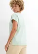 T-shirt asimmetrica in jersey di cotone pesante, bonprix