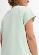 T-shirt asimmetrica in jersey di cotone pesante, bonprix