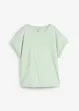 T-shirt asimmetrica in jersey di cotone pesante, bonprix