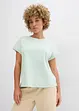 T-shirt asimmetrica in jersey di cotone pesante, bonprix